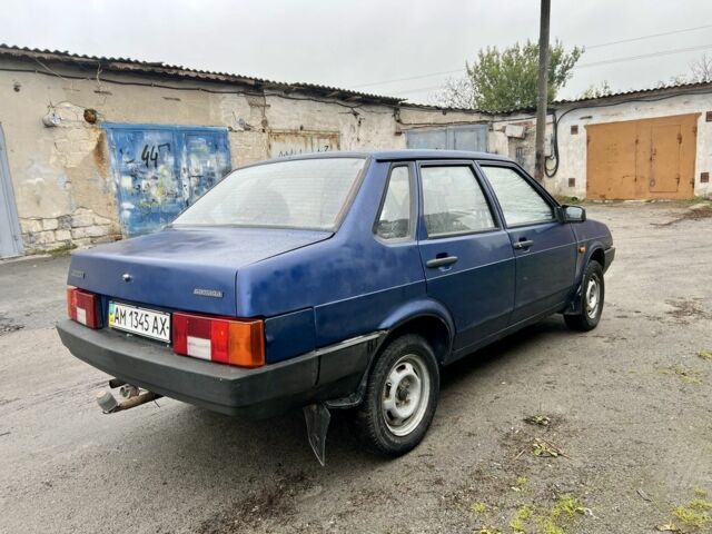 Синій ВАЗ 21099, об'ємом двигуна 1.6 л та пробігом 181 тис. км за 1450 $, фото 14 на Automoto.ua