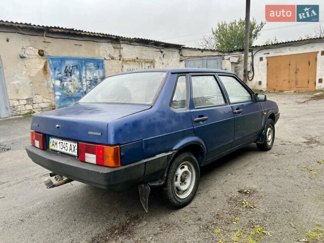 Синій ВАЗ 21099, об'ємом двигуна 1.6 л та пробігом 181 тис. км за 1450 $, фото 12 на Automoto.ua