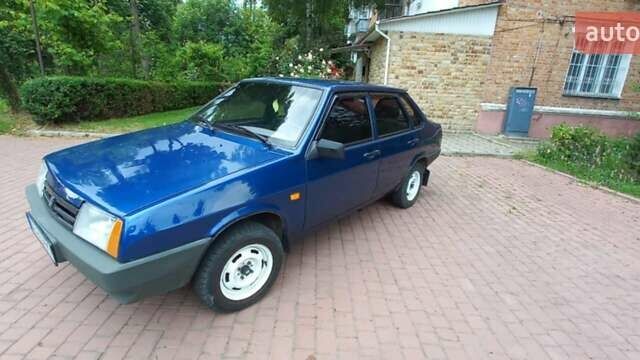 Синий ВАЗ 21099, объемом двигателя 1.6 л и пробегом 160 тыс. км за 2300 $, фото 6 на Automoto.ua