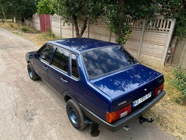 Синій ВАЗ 21099, об'ємом двигуна 1.6 л та пробігом 150 тис. км за 2899 $, фото 12 на Automoto.ua