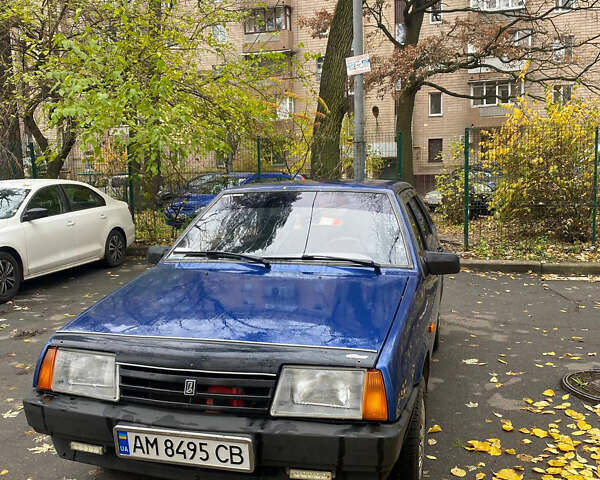 Синий ВАЗ 21099, объемом двигателя 1.6 л и пробегом 130 тыс. км за 3000 $, фото 2 на Automoto.ua