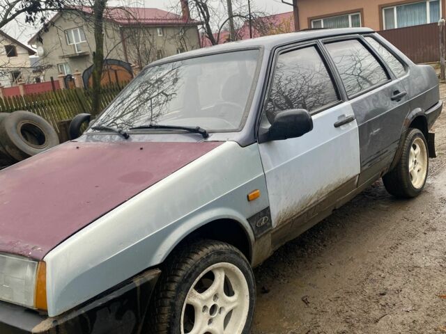 Синий ВАЗ 21099, объемом двигателя 1.6 л и пробегом 150 тыс. км за 650 $, фото 9 на Automoto.ua
