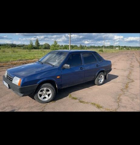 Синий ВАЗ 21099, объемом двигателя 1.6 л и пробегом 135 тыс. км за 2600 $, фото 3 на Automoto.ua