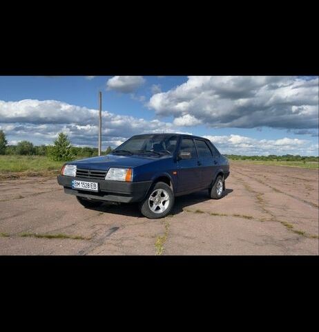 Синий ВАЗ 21099, объемом двигателя 1.6 л и пробегом 135 тыс. км за 2600 $, фото 4 на Automoto.ua
