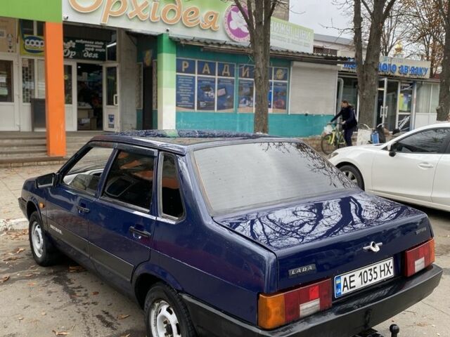 Синій ВАЗ 21099, об'ємом двигуна 1.6 л та пробігом 3 тис. км за 1325 $, фото 3 на Automoto.ua