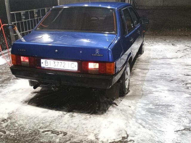 Синий ВАЗ 21099, объемом двигателя 1.6 л и пробегом 190 тыс. км за 2100 $, фото 12 на Automoto.ua