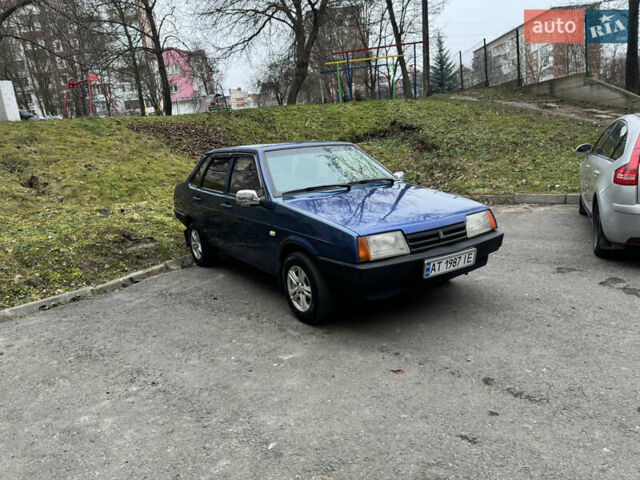 Синій ВАЗ 21099, об'ємом двигуна 1.6 л та пробігом 289 тис. км за 1850 $, фото 4 на Automoto.ua