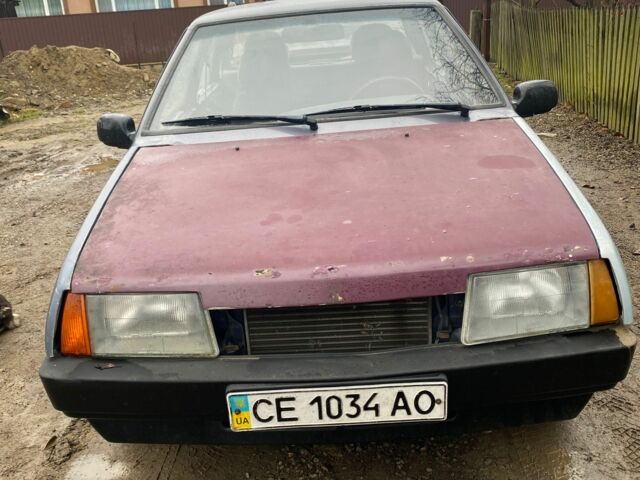 Синий ВАЗ 21099, объемом двигателя 1.6 л и пробегом 150 тыс. км за 650 $, фото 8 на Automoto.ua