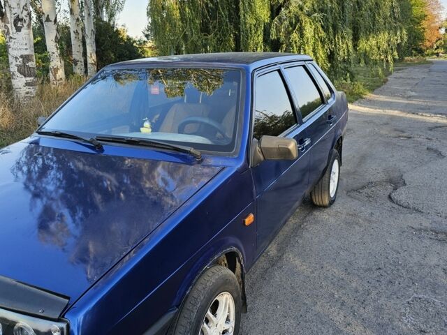 Синий ВАЗ 21099, объемом двигателя 0 л и пробегом 280 тыс. км за 1500 $, фото 1 на Automoto.ua