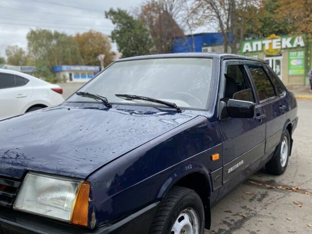 Синій ВАЗ 21099, об'ємом двигуна 1.6 л та пробігом 3 тис. км за 1325 $, фото 4 на Automoto.ua