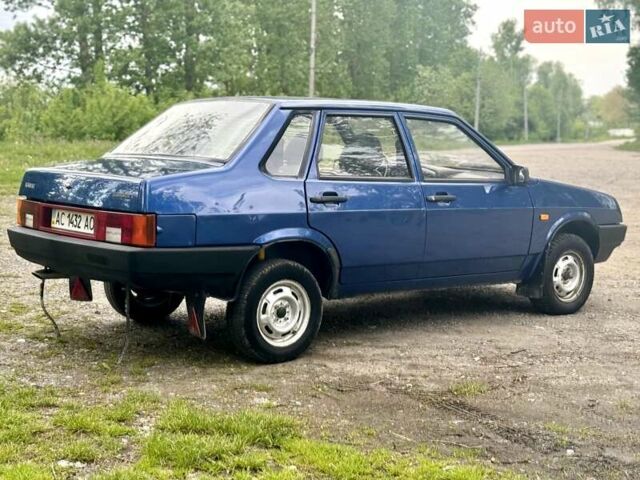 Синий ВАЗ 21099, объемом двигателя 1.6 л и пробегом 107 тыс. км за 2700 $, фото 3 на Automoto.ua