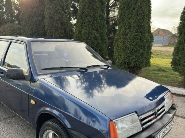 Синий ВАЗ 21099, объемом двигателя 1.6 л и пробегом 138 тыс. км за 1350 $, фото 1 на Automoto.ua