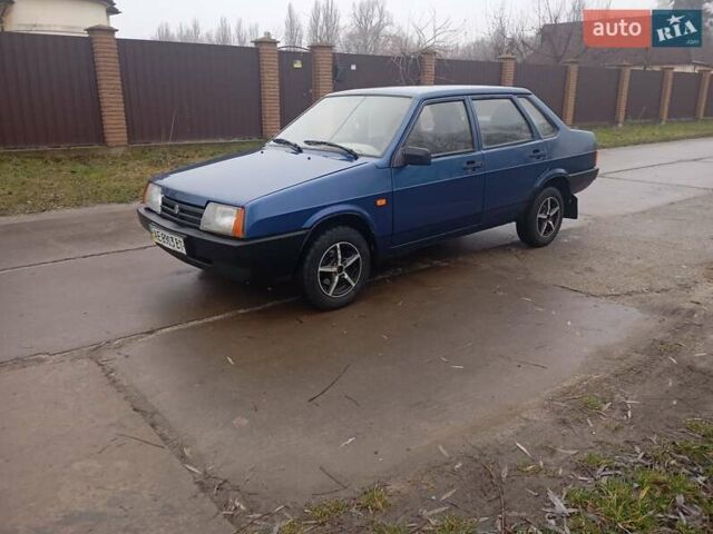 Синій ВАЗ 21099, об'ємом двигуна 1.6 л та пробігом 250 тис. км за 1850 $, фото 15 на Automoto.ua