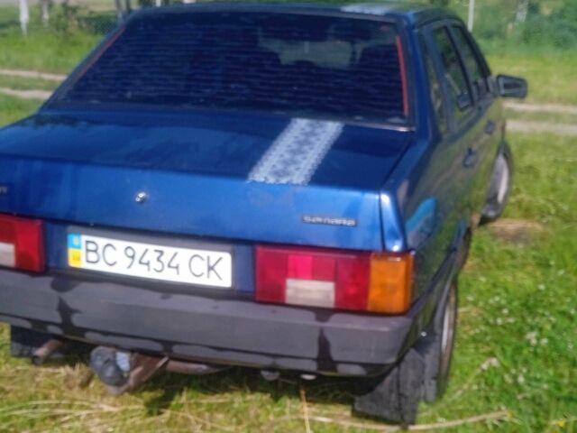 Синій ВАЗ 21099, об'ємом двигуна 1.5 л та пробігом 260 тис. км за 1000 $, фото 1 на Automoto.ua