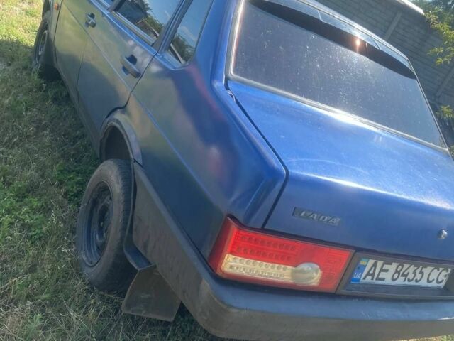 Синий ВАЗ 21099, объемом двигателя 1.6 л и пробегом 240 тыс. км за 1700 $, фото 4 на Automoto.ua