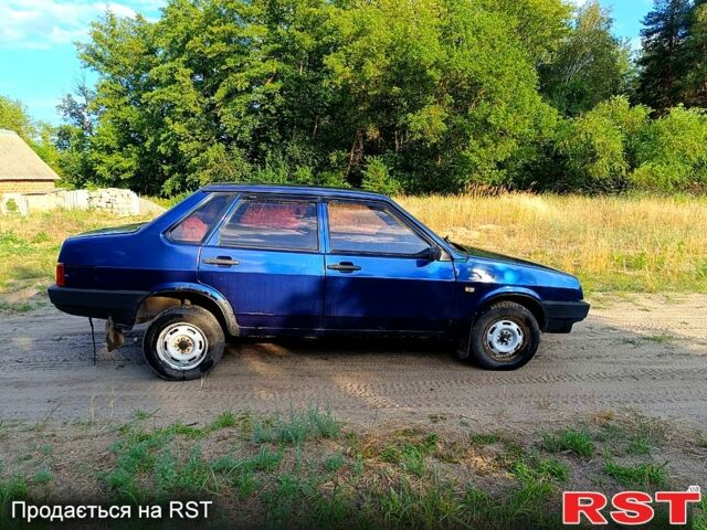 Синий ВАЗ 21099, объемом двигателя 1.6 л и пробегом 260 тыс. км за 1400 $, фото 3 на Automoto.ua
