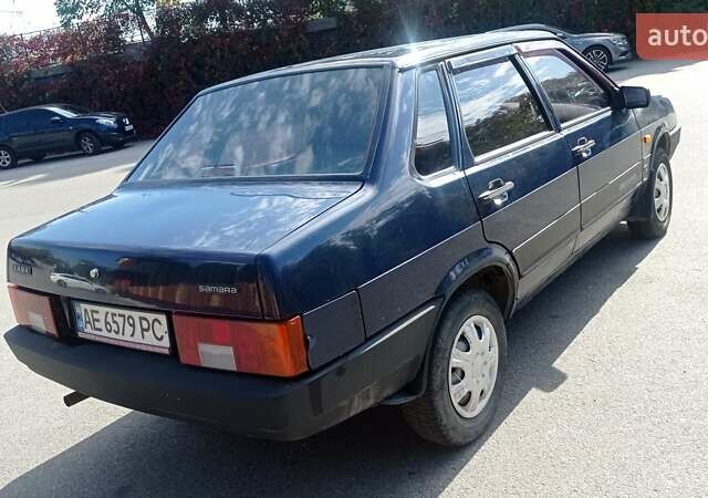 Синій ВАЗ 21099, об'ємом двигуна 1.6 л та пробігом 90 тис. км за 1400 $, фото 4 на Automoto.ua