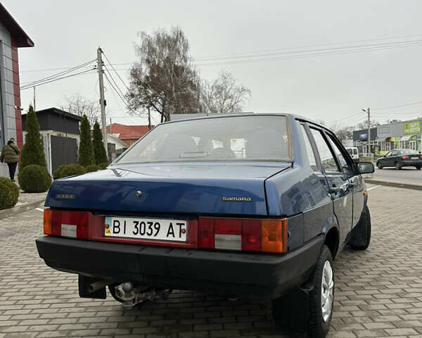Синій ВАЗ 21099, об'ємом двигуна 1.6 л та пробігом 156 тис. км за 2400 $, фото 8 на Automoto.ua