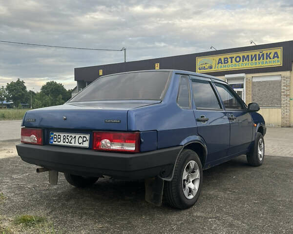 Синий ВАЗ 21099, объемом двигателя 1.6 л и пробегом 160 тыс. км за 1803 $, фото 6 на Automoto.ua