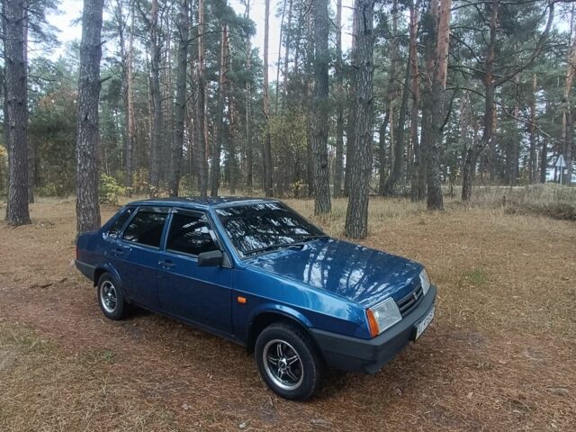 Синій ВАЗ 21099, об'ємом двигуна 1.6 л та пробігом 90 тис. км за 2400 $, фото 7 на Automoto.ua