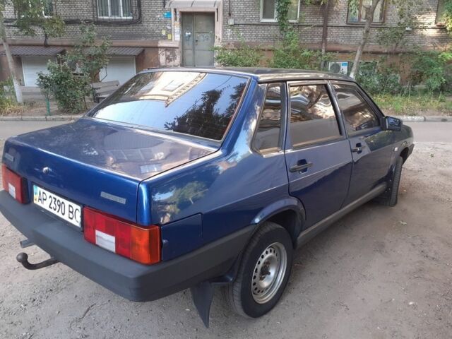Синий ВАЗ 21099, объемом двигателя 1.6 л и пробегом 36 тыс. км за 2493 $, фото 2 на Automoto.ua