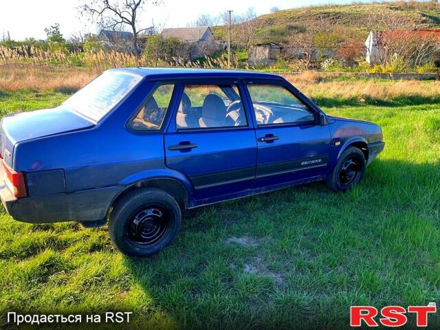 Синий ВАЗ 21099, объемом двигателя 1.6 л и пробегом 0 тыс. км за 1000 $, фото 1 на Automoto.ua