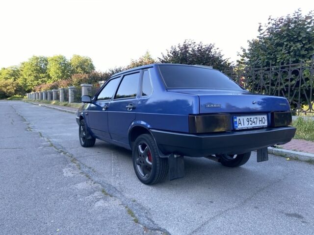 Синий ВАЗ 21099, объемом двигателя 1.6 л и пробегом 200 тыс. км за 2200 $, фото 7 на Automoto.ua