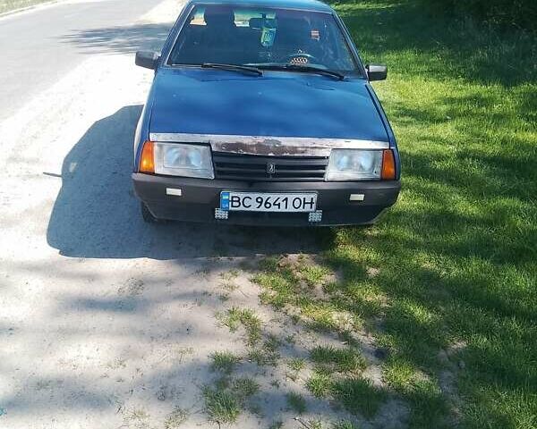 Синий ВАЗ 21099, объемом двигателя 1.6 л и пробегом 199 тыс. км за 1599 $, фото 2 на Automoto.ua