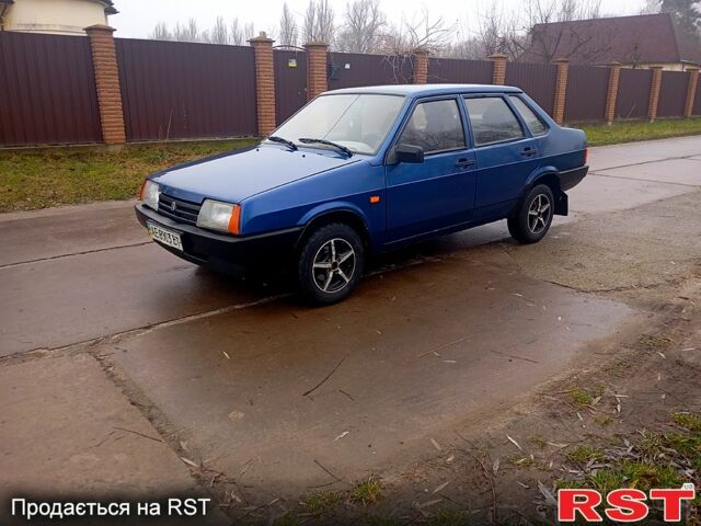 Синій ВАЗ 21099, об'ємом двигуна 1.6 л та пробігом 250 тис. км за 1850 $, фото 4 на Automoto.ua