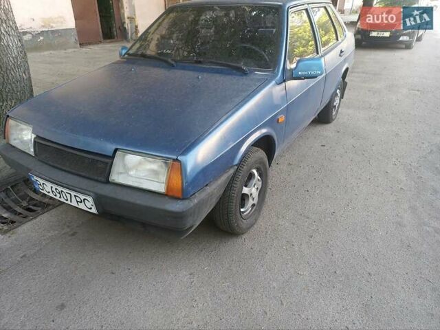 Синий ВАЗ 21099, объемом двигателя 1.6 л и пробегом 239 тыс. км за 1300 $, фото 4 на Automoto.ua