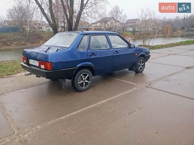 Синій ВАЗ 21099, об'ємом двигуна 1.6 л та пробігом 250 тис. км за 1850 $, фото 11 на Automoto.ua
