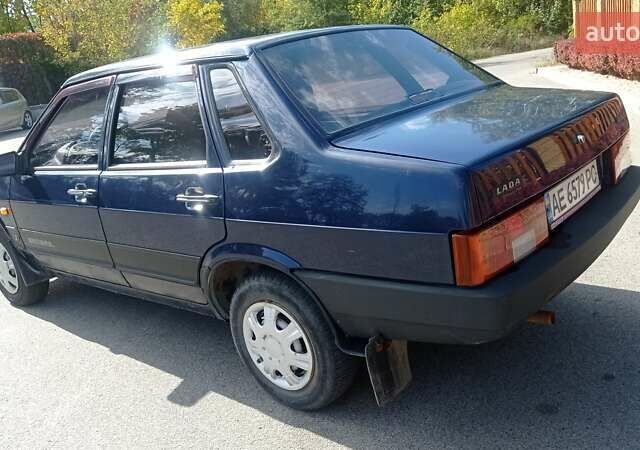 Синій ВАЗ 21099, об'ємом двигуна 1.6 л та пробігом 90 тис. км за 1400 $, фото 2 на Automoto.ua