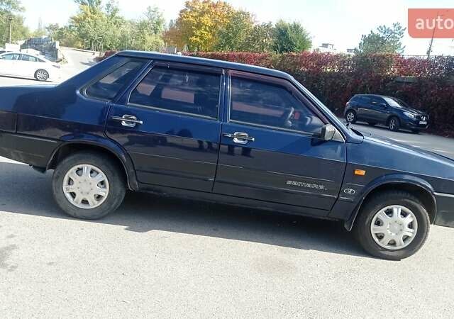 Синій ВАЗ 21099, об'ємом двигуна 1.6 л та пробігом 90 тис. км за 1400 $, фото 5 на Automoto.ua