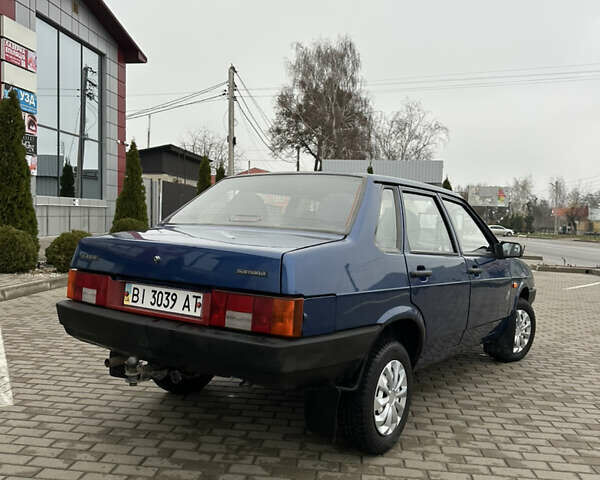 Синій ВАЗ 21099, об'ємом двигуна 1.6 л та пробігом 156 тис. км за 2400 $, фото 9 на Automoto.ua