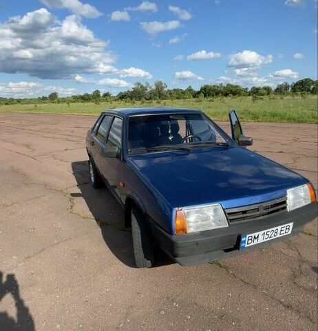 Синий ВАЗ 21099, объемом двигателя 1.6 л и пробегом 135 тыс. км за 2600 $, фото 6 на Automoto.ua