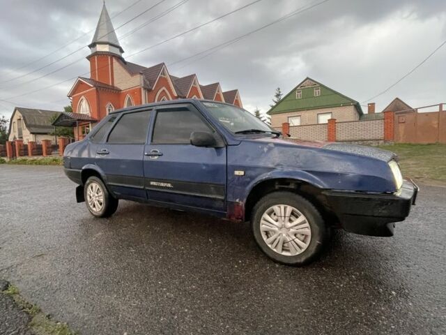 ВАЗ 21099 2008 в Черкассах на Automoto.ua Синий ВАЗ 21099, объемом двигателя 1.6 л и пробегом 300 тыс. км за 1000 $, фото 4 на Automoto.ua