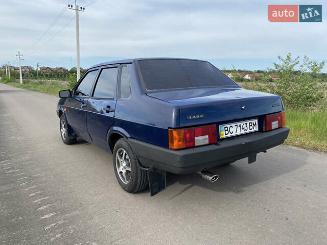 Синій ВАЗ 21099, об'ємом двигуна 1.6 л та пробігом 110 тис. км за 1800 $, фото 5 на Automoto.ua