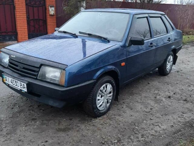 Синій ВАЗ 21099, об'ємом двигуна 1.6 л та пробігом 186 тис. км за 1600 $, фото 4 на Automoto.ua