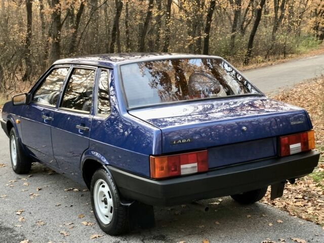 Синий ВАЗ 21099, объемом двигателя 1.6 л и пробегом 51 тыс. км за 3650 $, фото 5 на Automoto.ua
