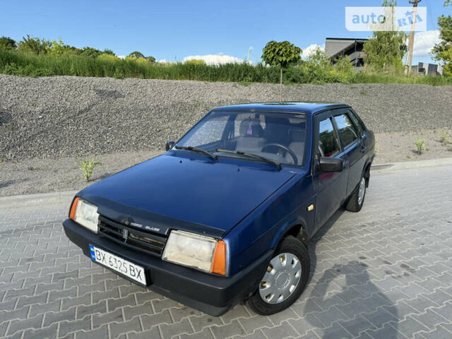 Синий ВАЗ 21099, объемом двигателя 1.6 л и пробегом 200 тыс. км за 1650 $, фото 3 на Automoto.ua