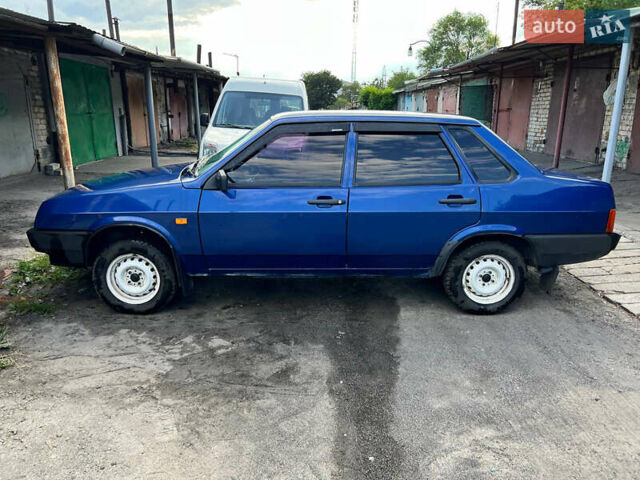 Синий ВАЗ 21099, объемом двигателя 1.6 л и пробегом 71 тыс. км за 3984 $, фото 4 на Automoto.ua