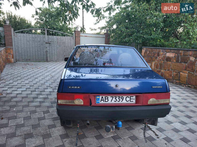 Синий ВАЗ 21099, объемом двигателя 1.6 л и пробегом 125 тыс. км за 1850 $, фото 15 на Automoto.ua