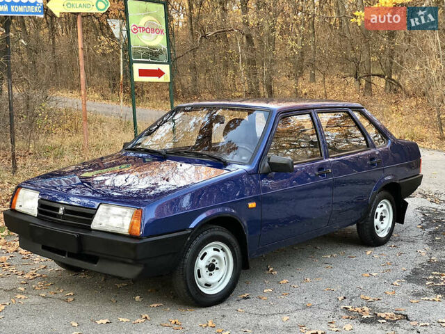 Синій ВАЗ 21099, об'ємом двигуна 1.6 л та пробігом 51 тис. км за 3650 $, фото 1 на Automoto.ua