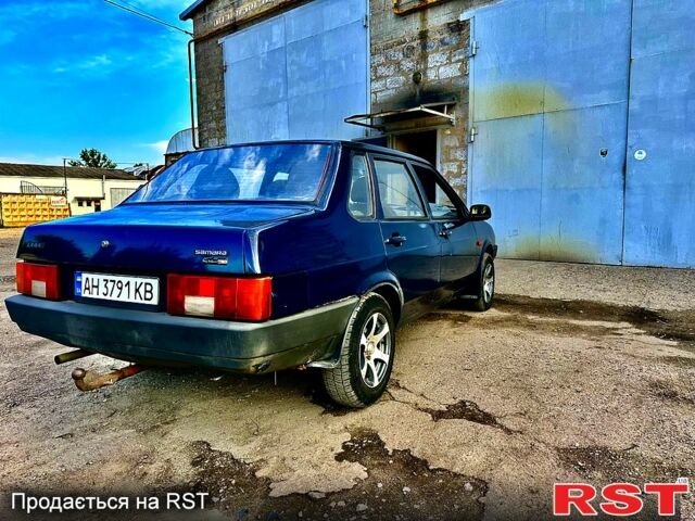Синий ВАЗ 21099, объемом двигателя 1.6 л и пробегом 200 тыс. км за 2500 $, фото 4 на Automoto.ua