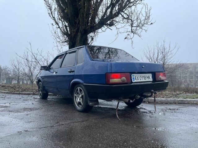 Синій ВАЗ 21099, об'ємом двигуна 1.6 л та пробігом 145 тис. км за 1500 $, фото 6 на Automoto.ua