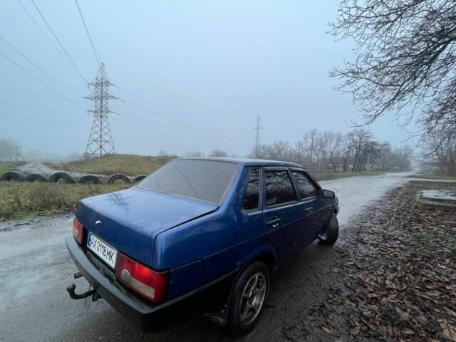Синій ВАЗ 21099, об'ємом двигуна 1.6 л та пробігом 145 тис. км за 1500 $, фото 1 на Automoto.ua