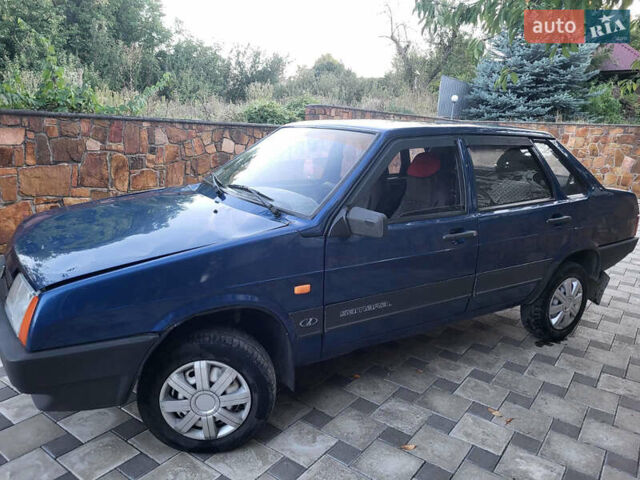 Синий ВАЗ 21099, объемом двигателя 1.6 л и пробегом 125 тыс. км за 1850 $, фото 16 на Automoto.ua