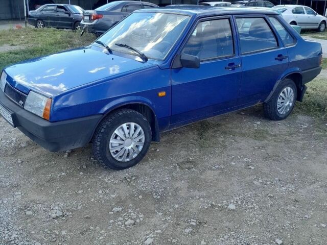 Синий ВАЗ 21099, объемом двигателя 1.6 л и пробегом 50 тыс. км за 4117 $, фото 1 на Automoto.ua