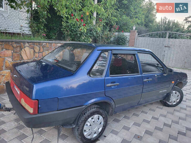 Синий ВАЗ 21099, объемом двигателя 1.6 л и пробегом 125 тыс. км за 1850 $, фото 13 на Automoto.ua