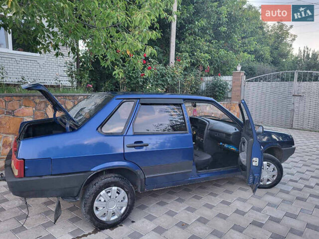 Синий ВАЗ 21099, объемом двигателя 1.6 л и пробегом 125 тыс. км за 1850 $, фото 8 на Automoto.ua
